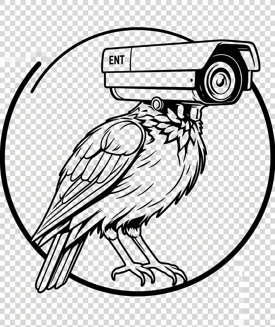 Mascot Lineart Badge