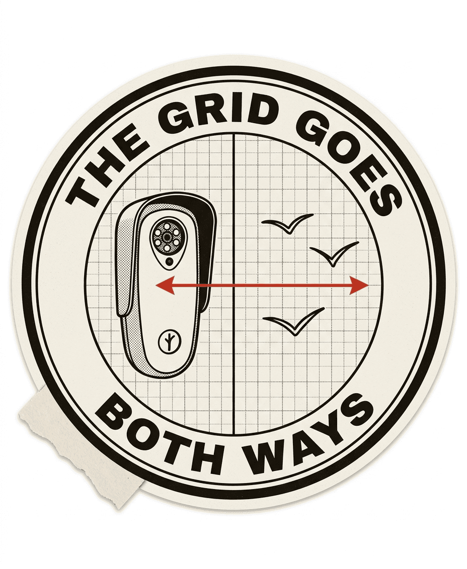 The Grid Goes Both Ways